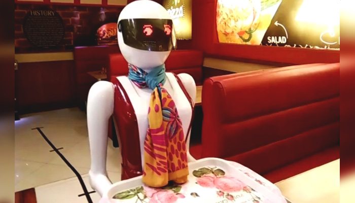 robot waiters multan