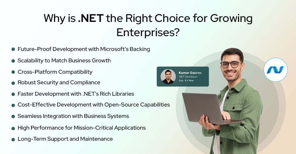 Why is .NET the Right Choice for Growing Enterprises?